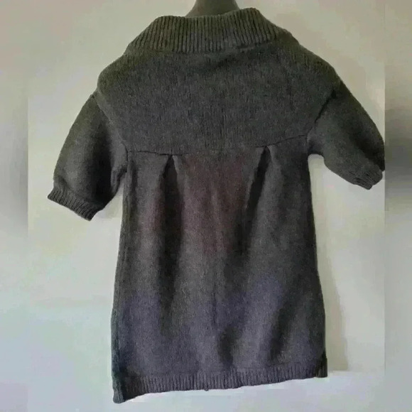 VINCE short sleeve grey wool blend sweater. Size XS - Picture 2 of 7